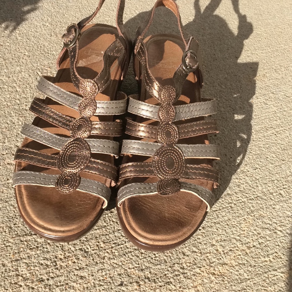 Dansko multi color sandals